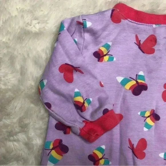 Pekkle Footed Onesie Pajamas Purple/Pink Size 3 Months - Picture 15 of 16